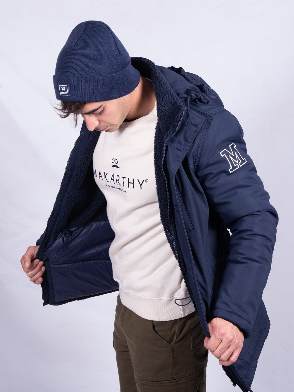 Parka Azul Makarthy