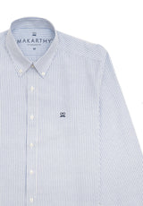 Oxford Striped Sky Blue Shirt