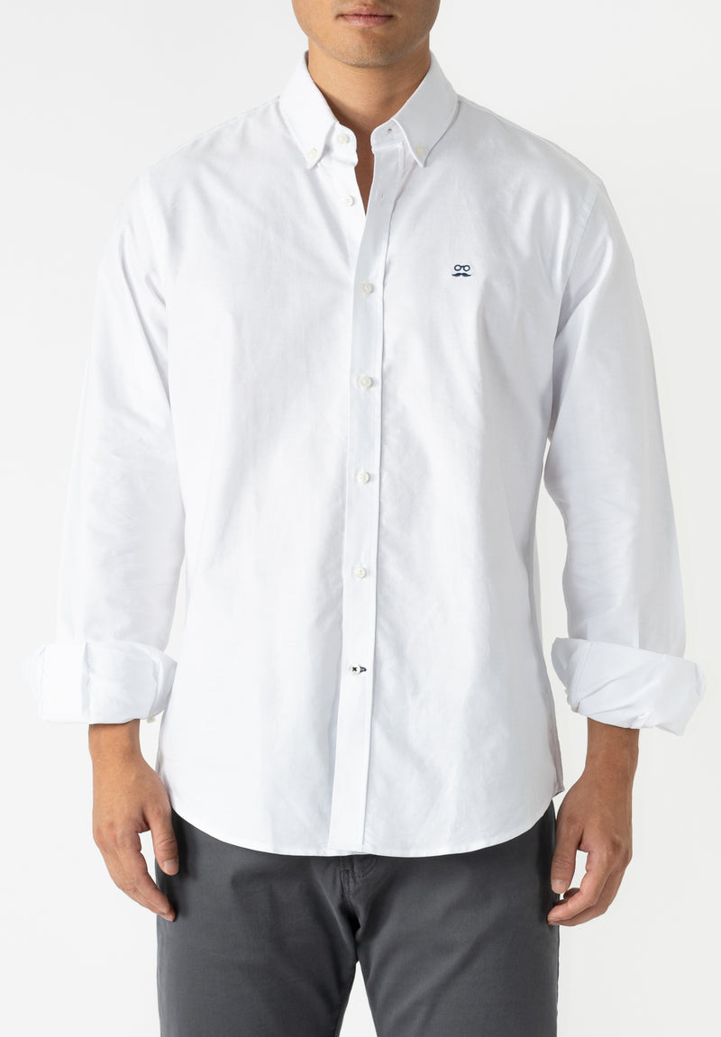 Camisa Oxford Blanca