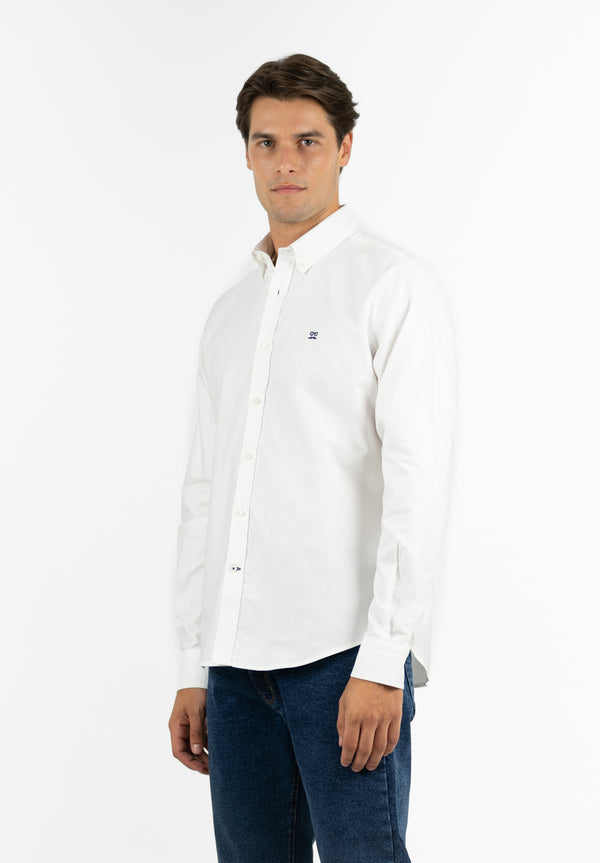 Camisa Oxford Blanca