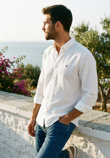 Camisa Oxford Blanca