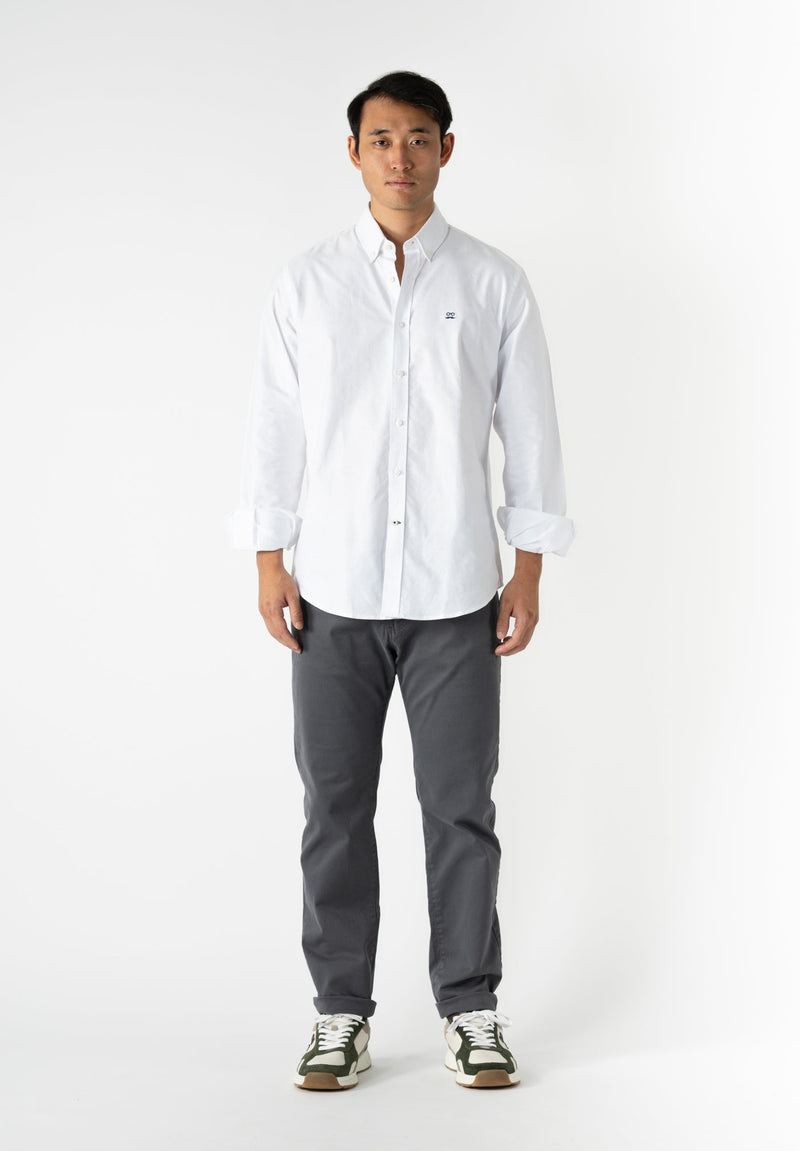 Camisa Oxford Blanco