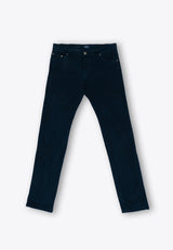 Navy Five-Pocket Trousers