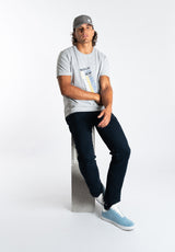 Navy Five-Pocket Trousers