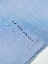 Camisa Cuello Botón Oxford Azul