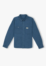 Navy Denim Overshirt