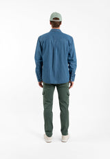Navy Denim Overshirt