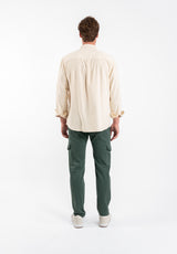 Sobrecamisa Pana Cuello Italiano Piedra