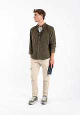 Sobrecamisa Pana Cuello Italiano Kaki