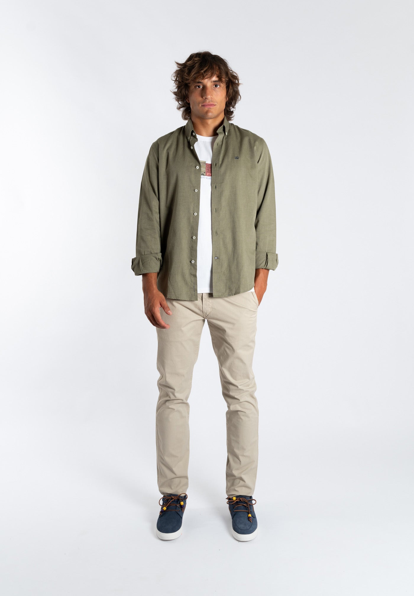 Khaki Twill Shirt