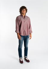 Burgundy Mélange Shirt