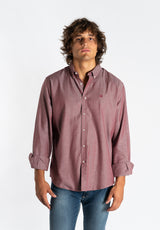 Burgundy Mélange Shirt