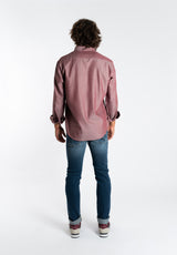 Burgundy Mélange Shirt
