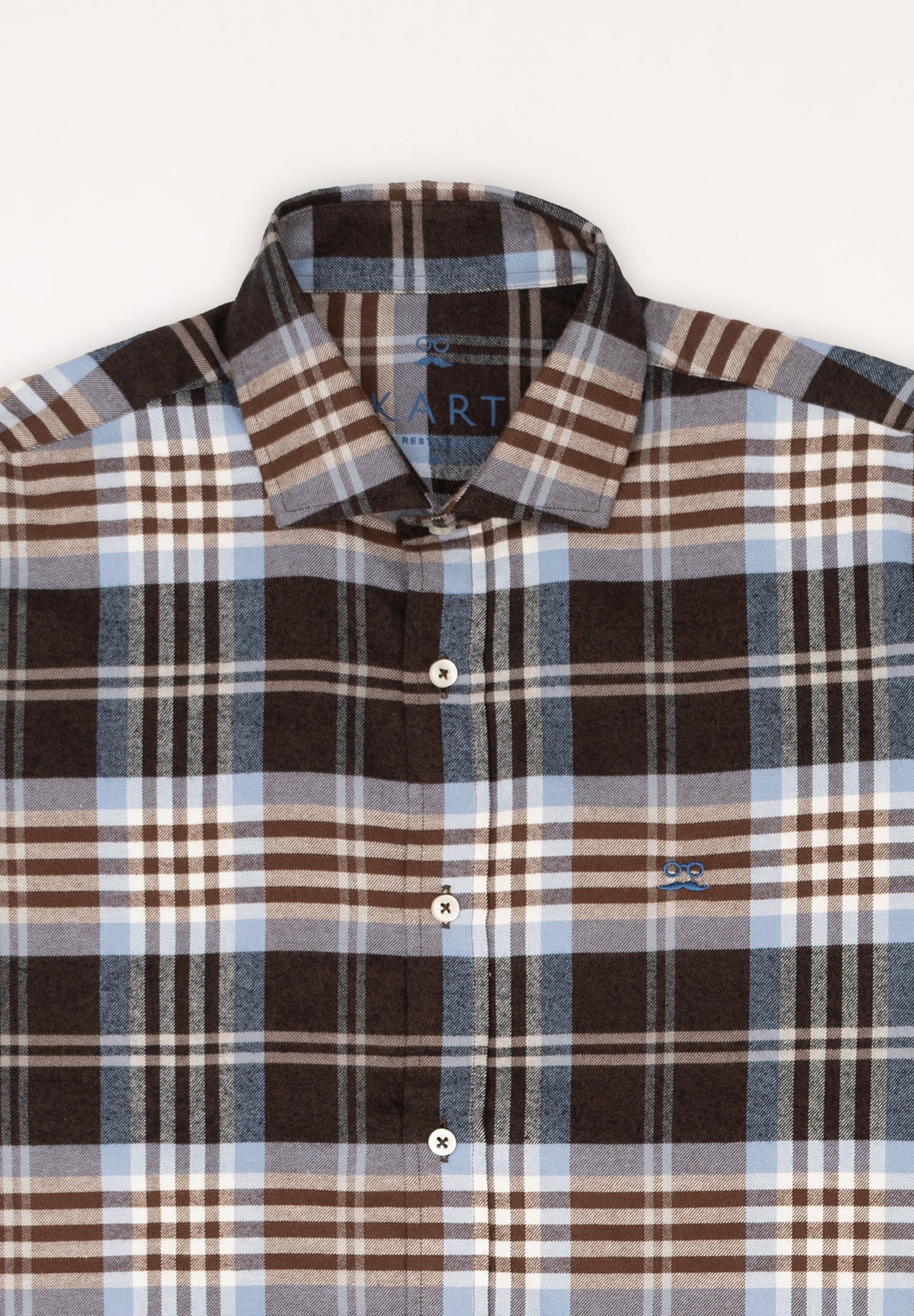 Colonial Blue Jazz Plaid Shirt