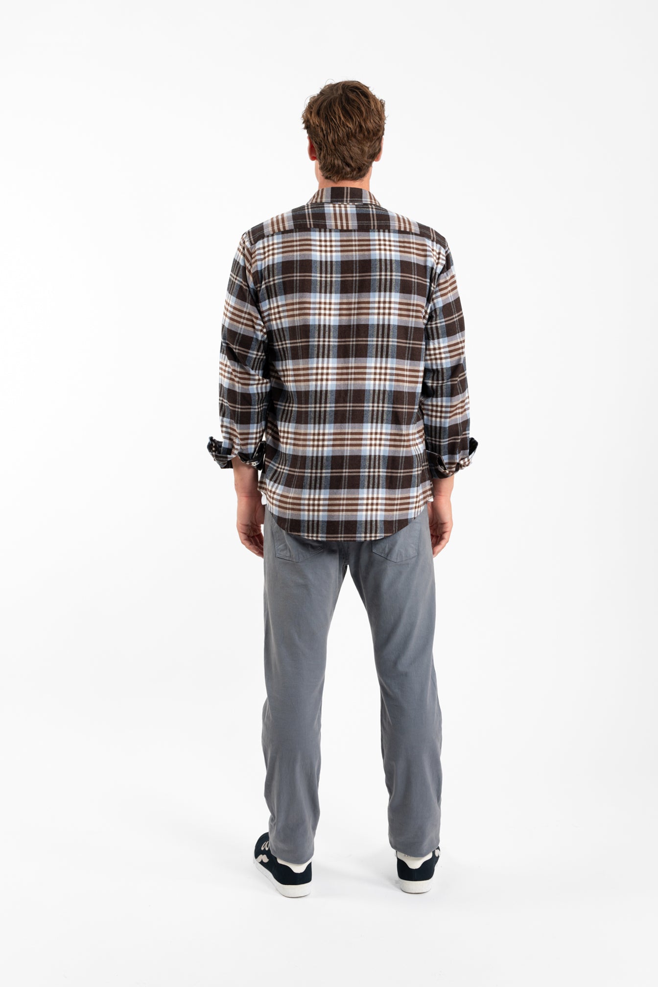 Colonial Blue Jazz Plaid Shirt