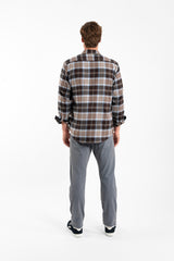 Colonial Blue Jazz Plaid Shirt