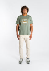 Big Logo Khaki T-Shirt