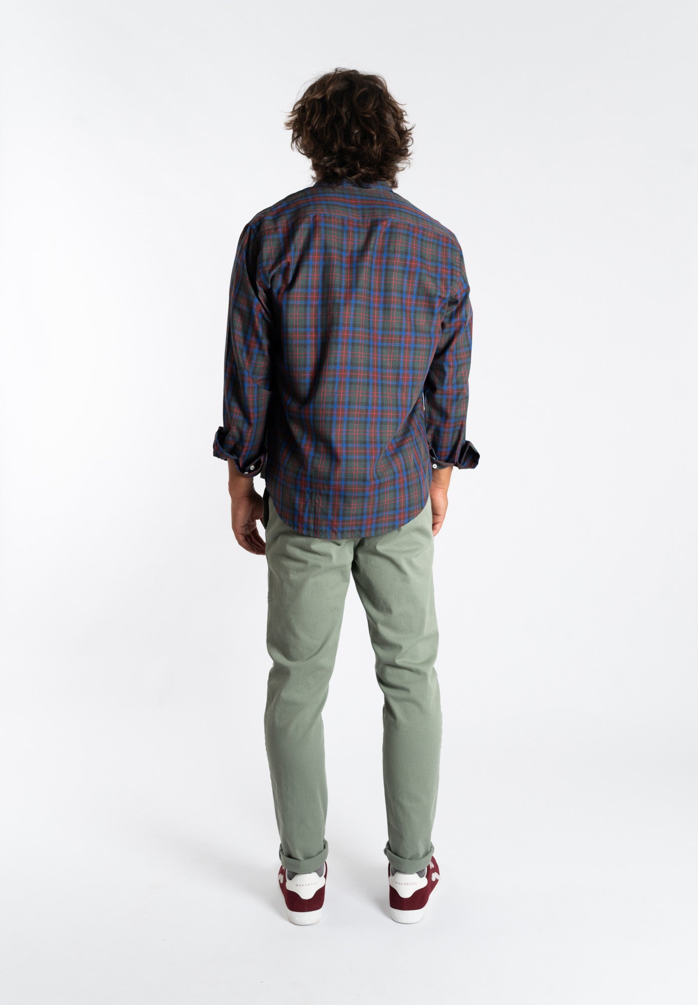 Khaki Drawstring Chino Pants