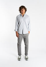 Pantalón Chino Cordón Gris Ceniza