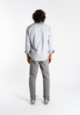 Pantalón Chino Cordón Gris Ceniza