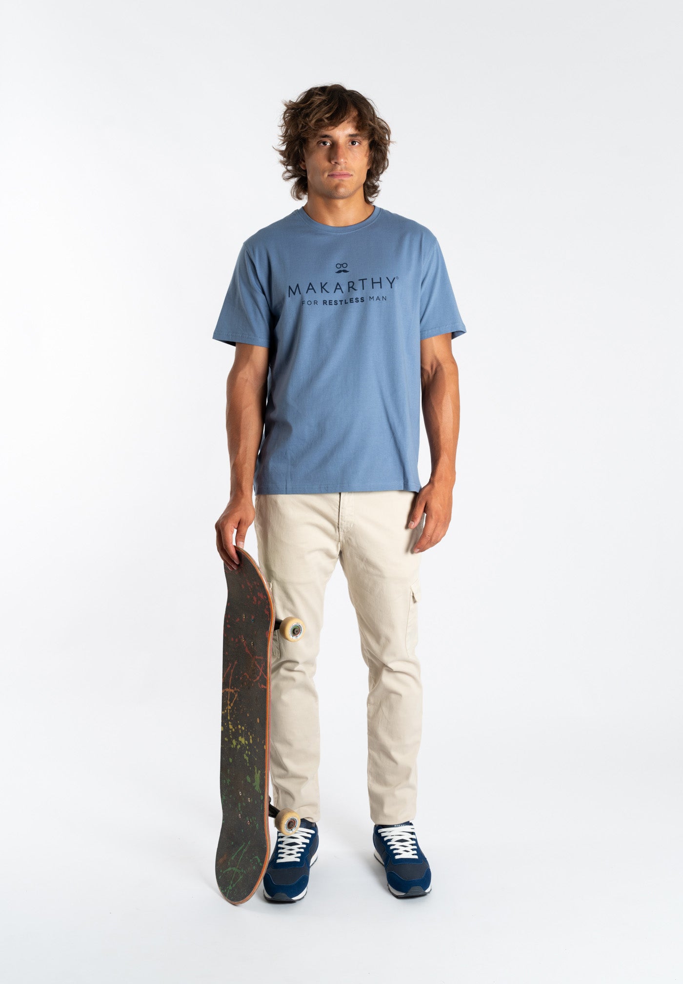 Beige Cargo Pants