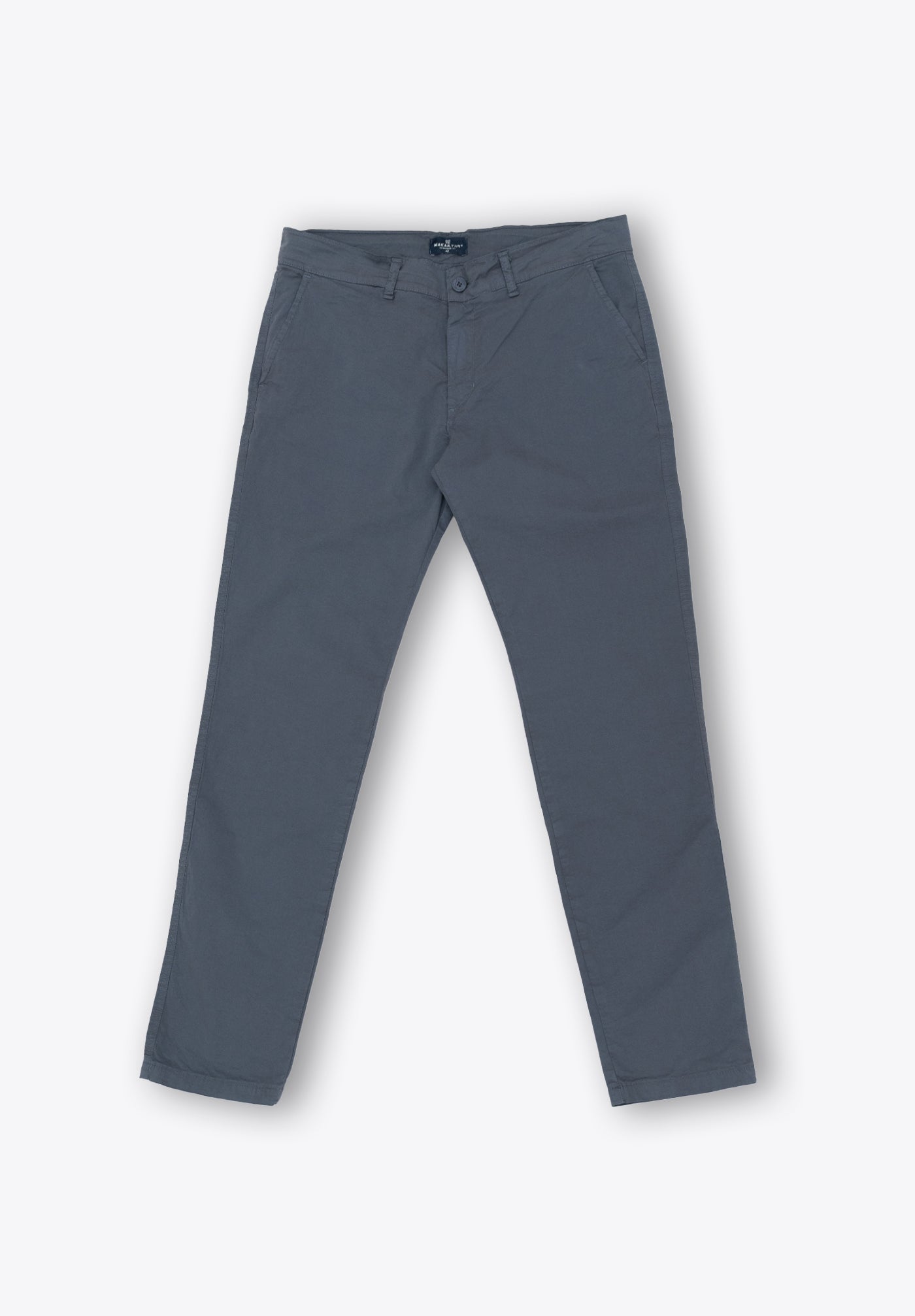 Grayish Blue Comfort Trousers