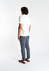 Grayish Blue Comfort Trousers