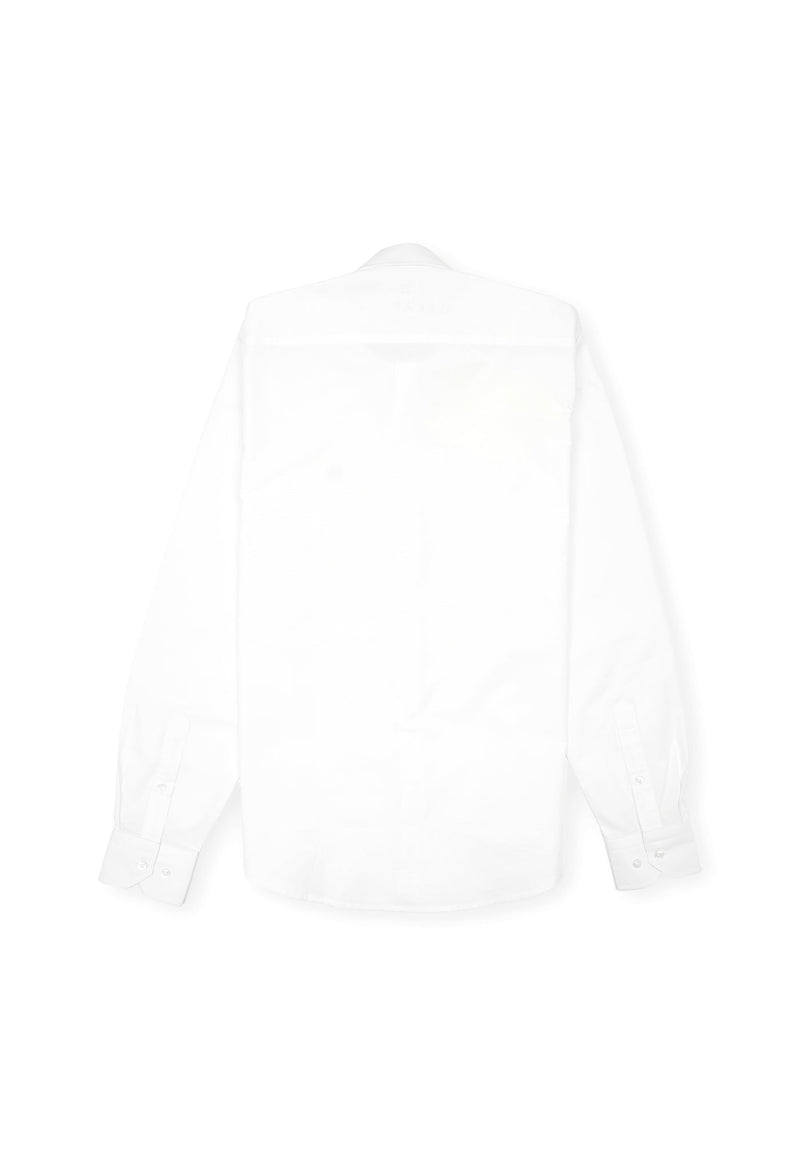 Camisa Fil A Fil Italiano Blanco