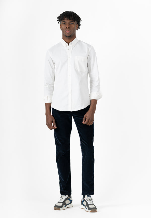 Camisa Sarga Garment Blanco