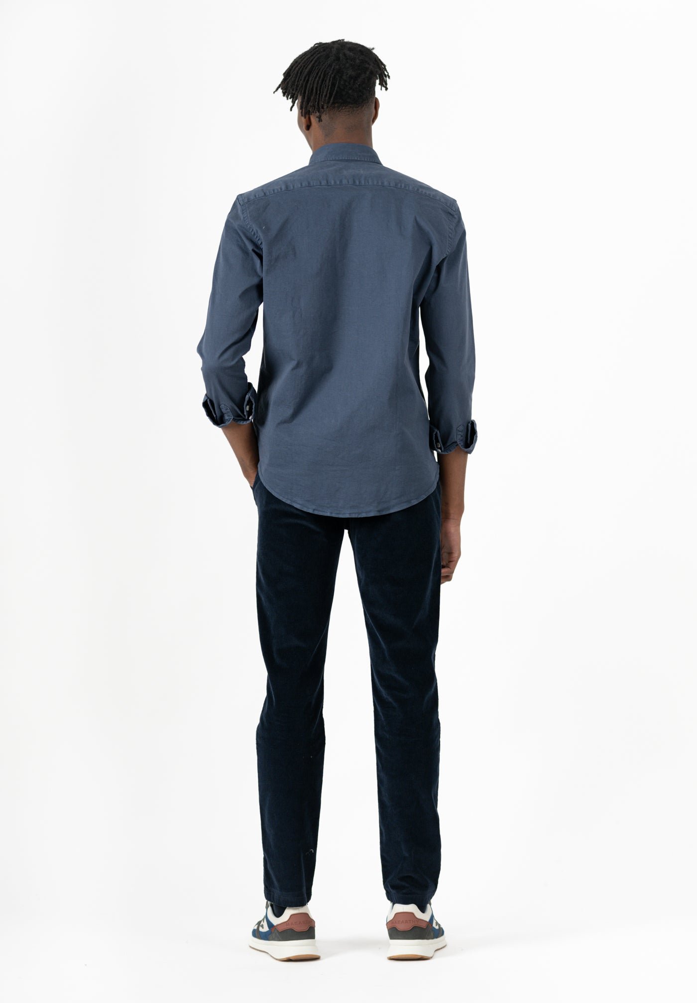 Indigo Garment Twill Shirt