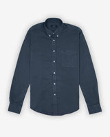 Camisa Sarga Garment Índigo
