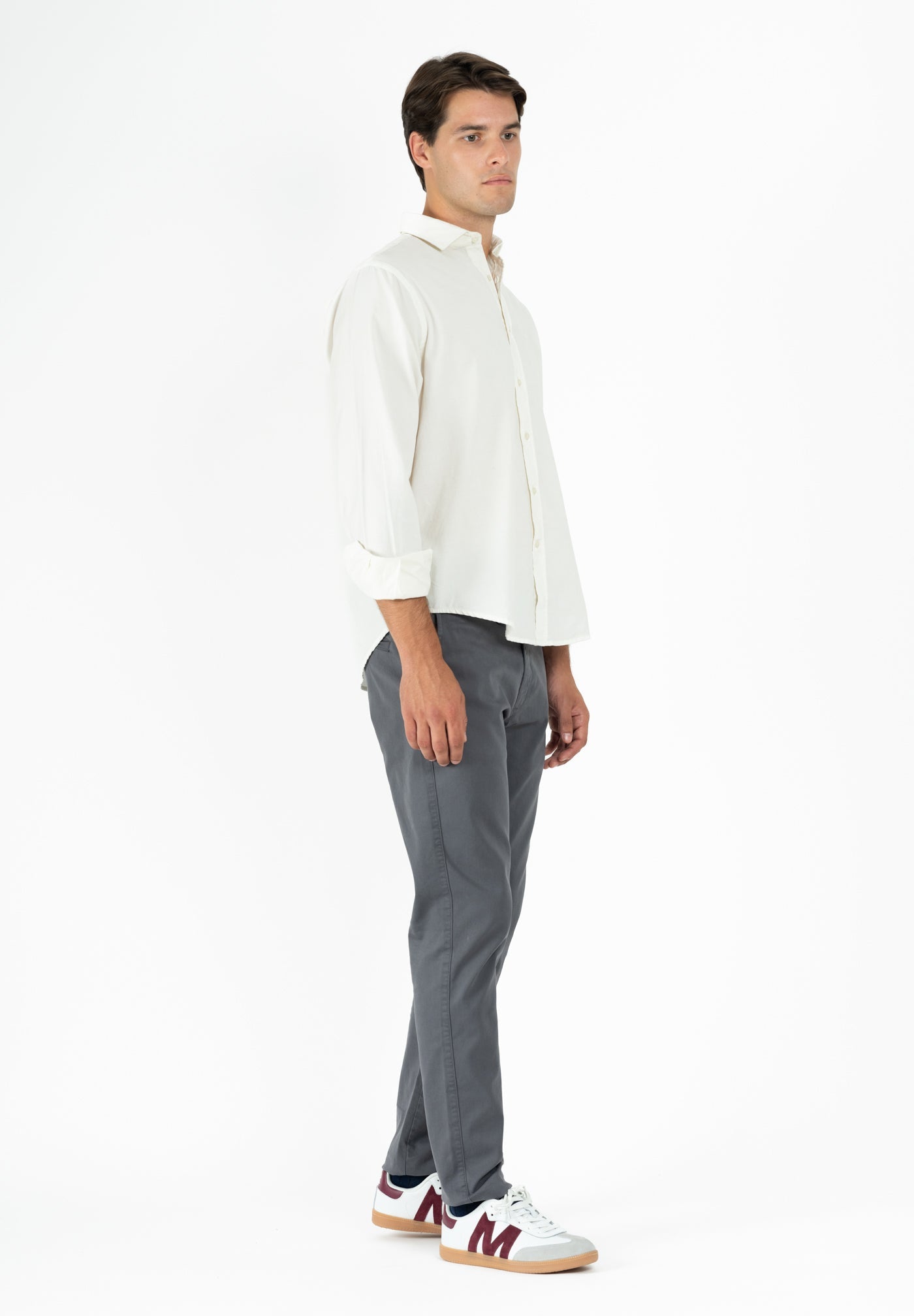 Corduroy Shirt Garment White