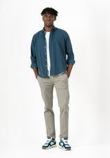 Indigo Corduroy Shirt