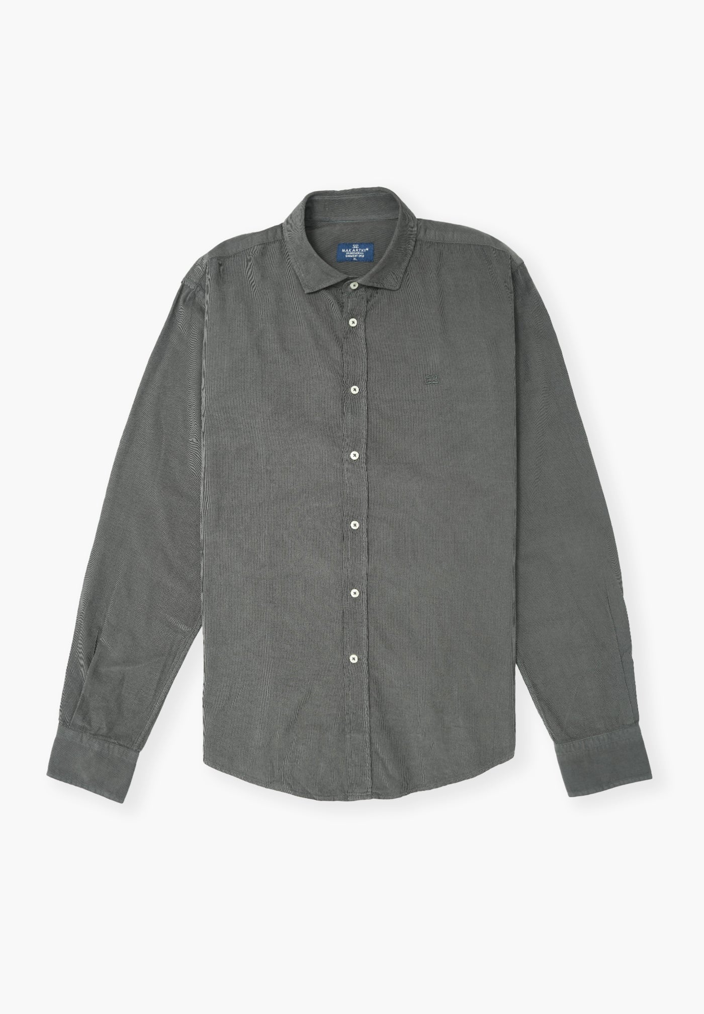 Dark Grey Corduroy Shirt