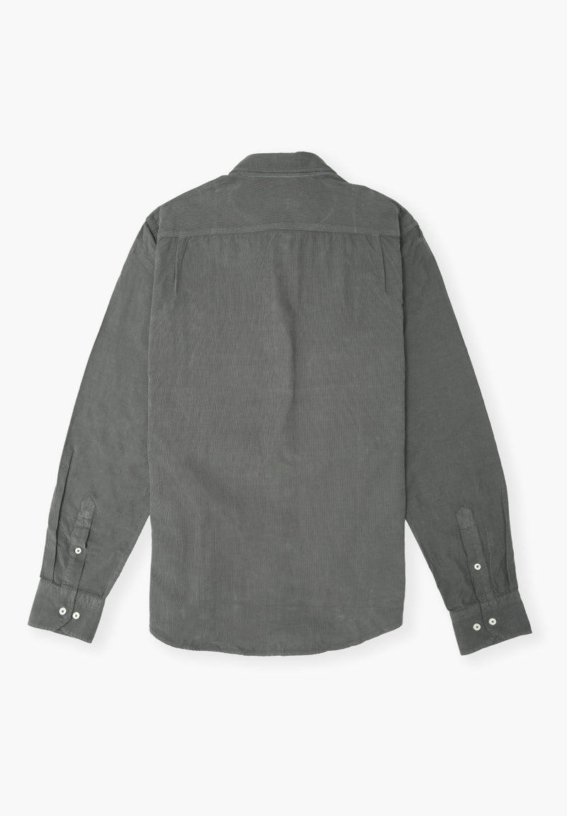 Camisa Pana Garment Gris Oscuro