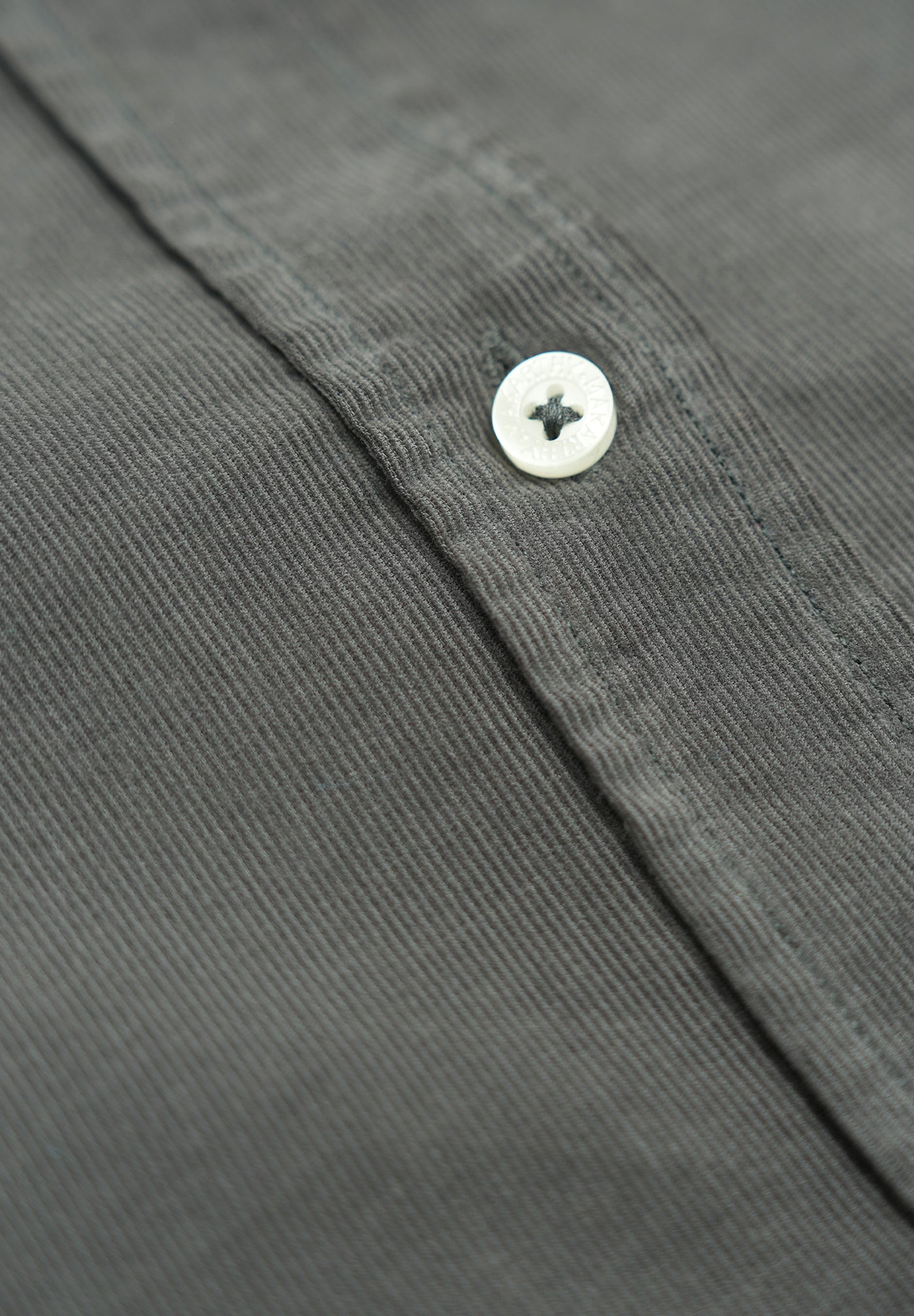 Dark Grey Corduroy Shirt