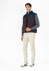 Dark Cherry Two-Tone Vest