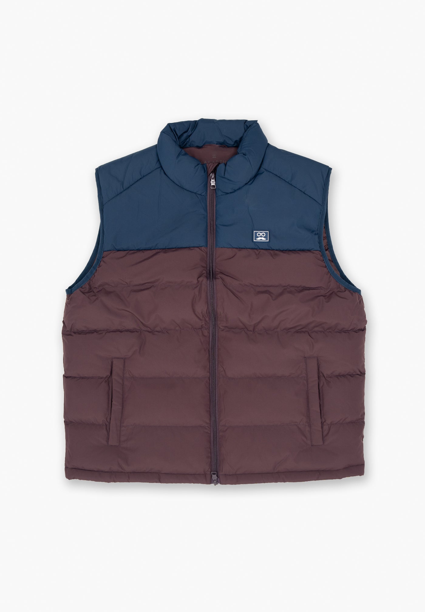 Dark Cherry Two-Tone Vest