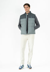 Dark Gray Bicolor Vest