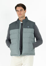 Dark Gray Bicolor Vest