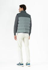 Dark Gray Bicolor Vest
