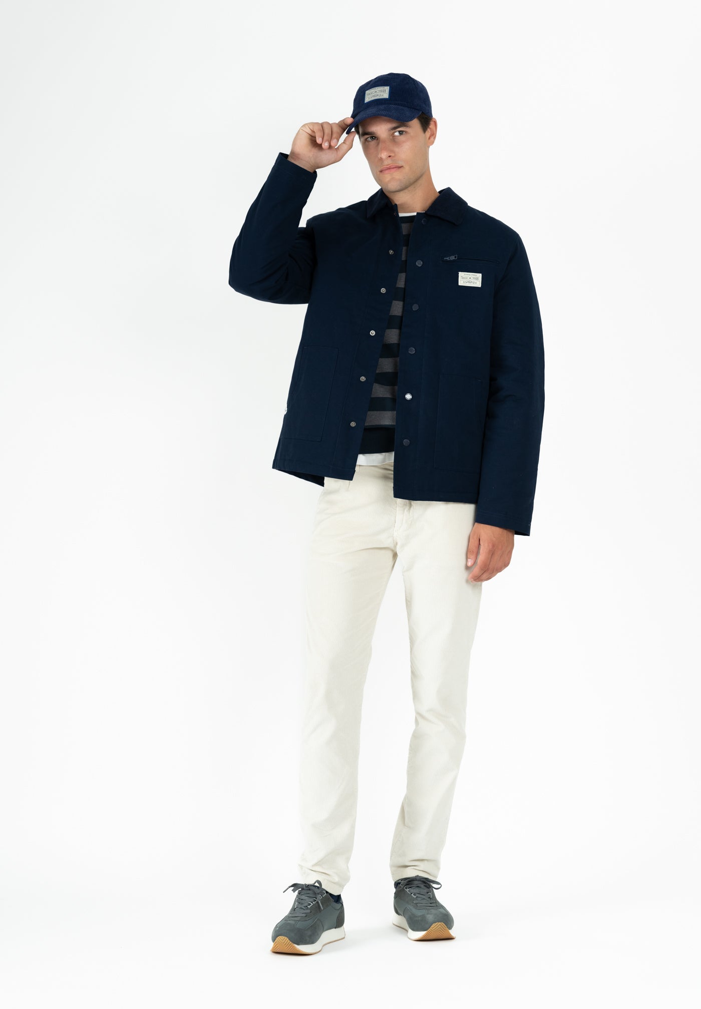 Petrol Blue Waxed Jacket