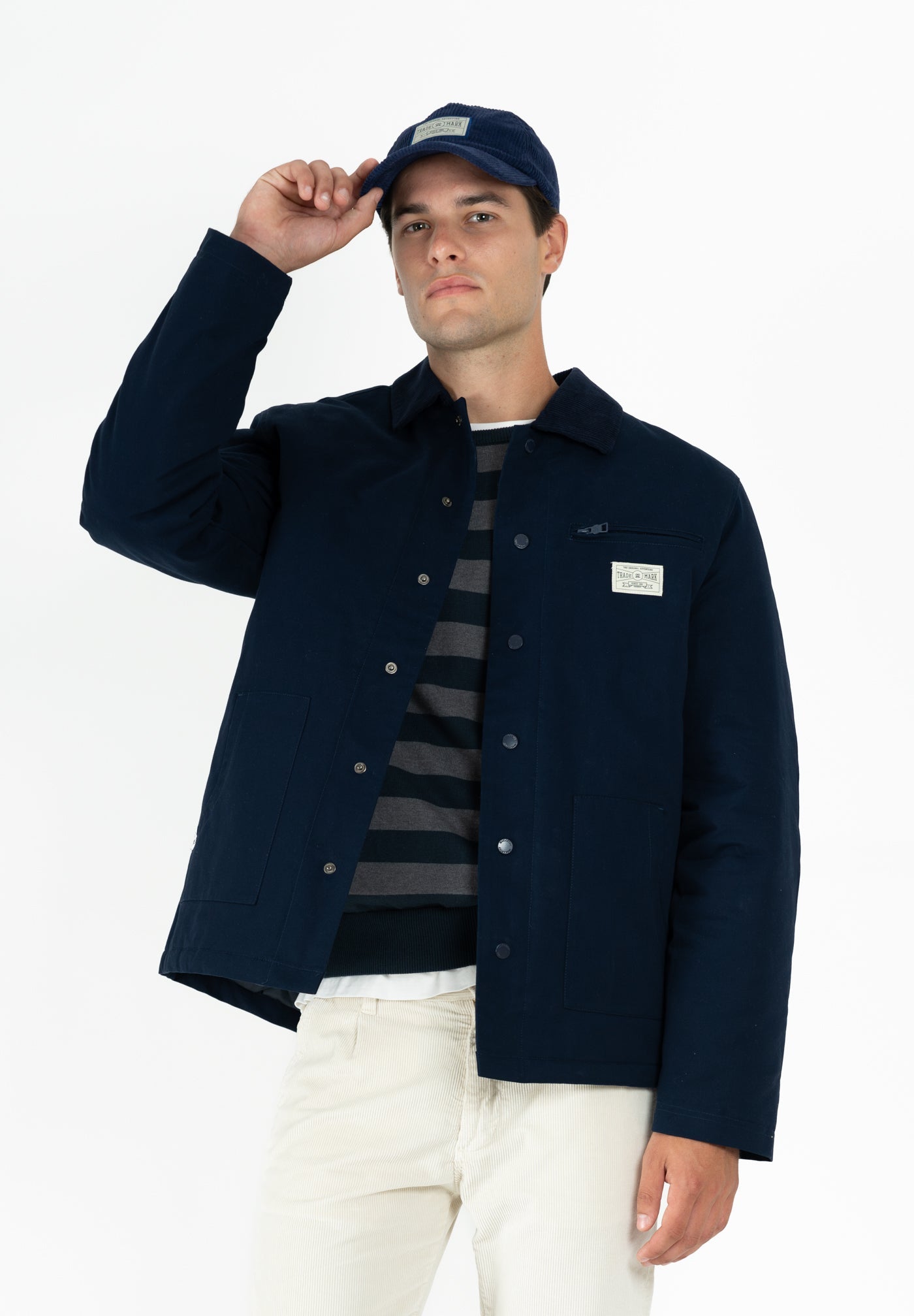 Petrol Blue Waxed Jacket