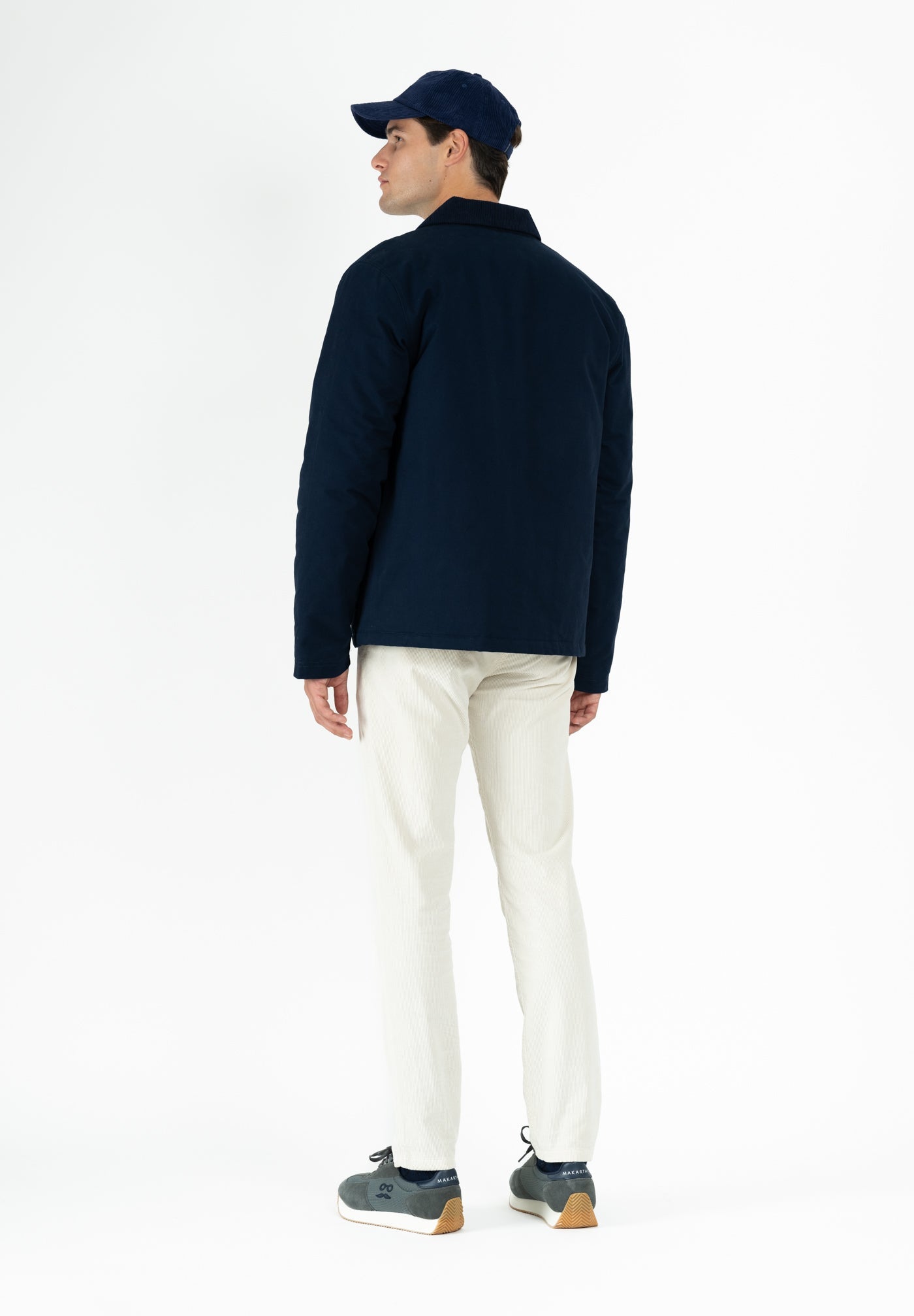 Petrol Blue Waxed Jacket
