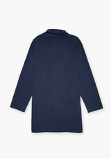 Navy Button Duffle Coat