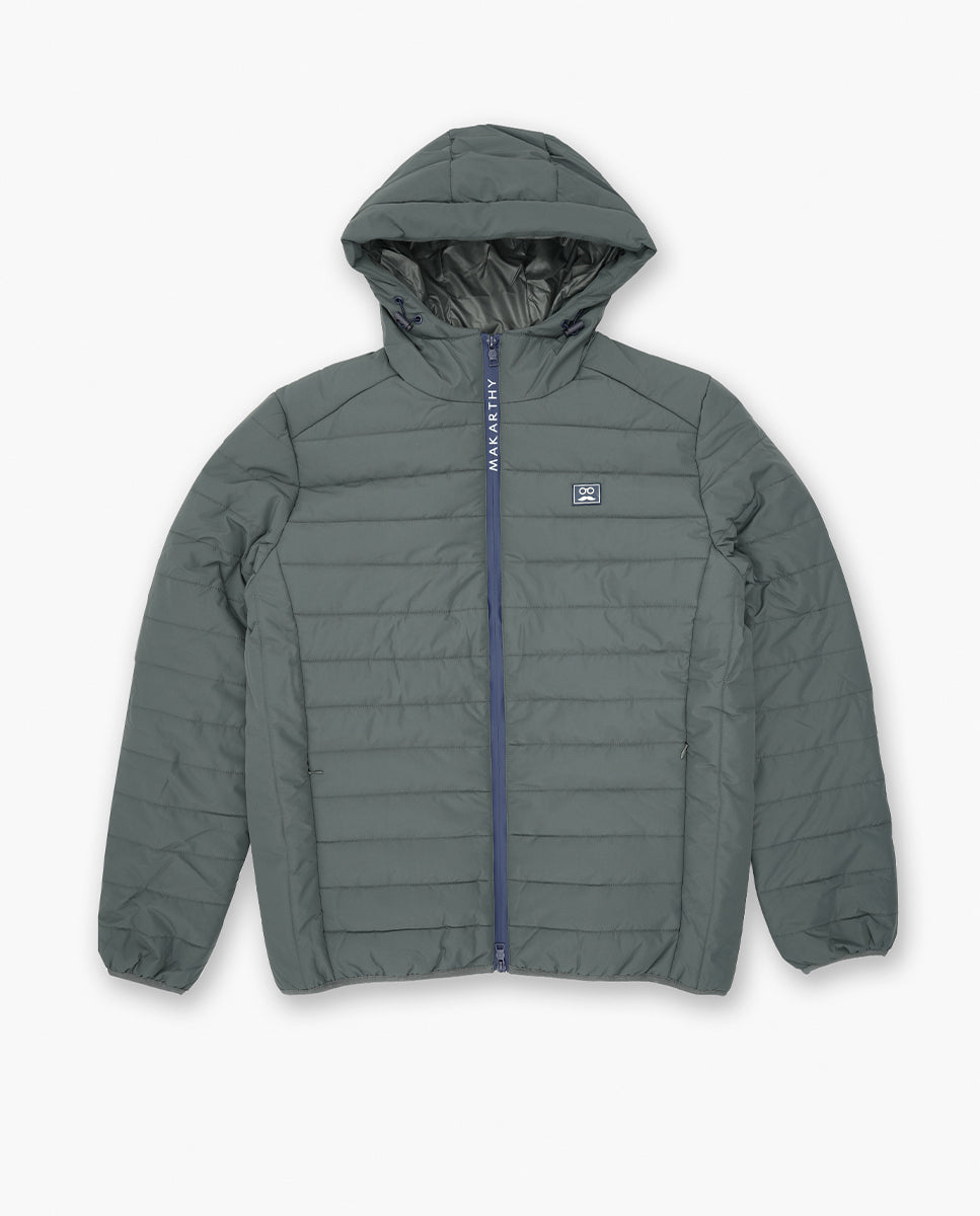 Ultralight Dark Gray Hooded Jacket