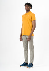 Restless Soft Mustard Polo Shirt