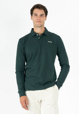 Makarthy Classic Long Sleeve Polo Dark Green