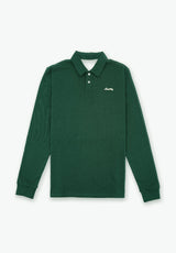 Makarthy Classic Long Sleeve Polo Dark Green