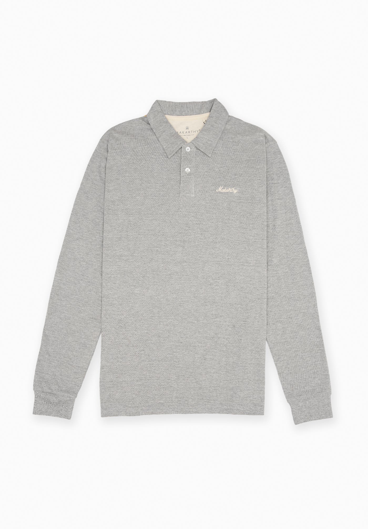 Polo Clásico M/L Makarthy Gris